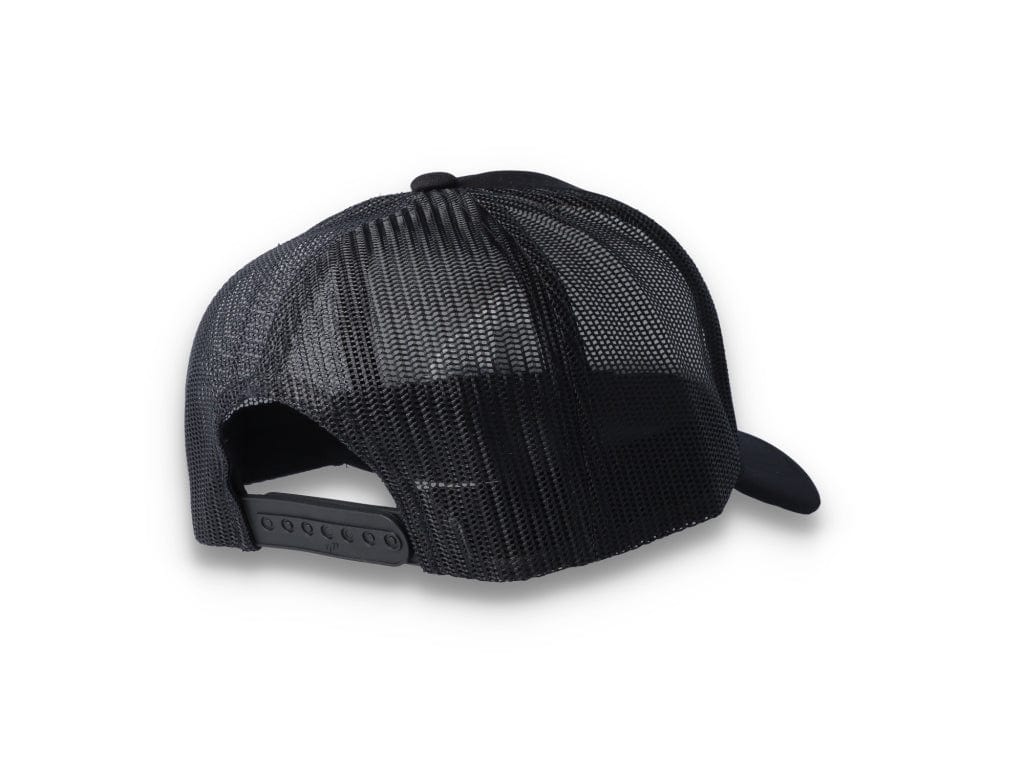Black Trucker Cap Foam Curved Visor 6005FC - Yupoong - LOKK
