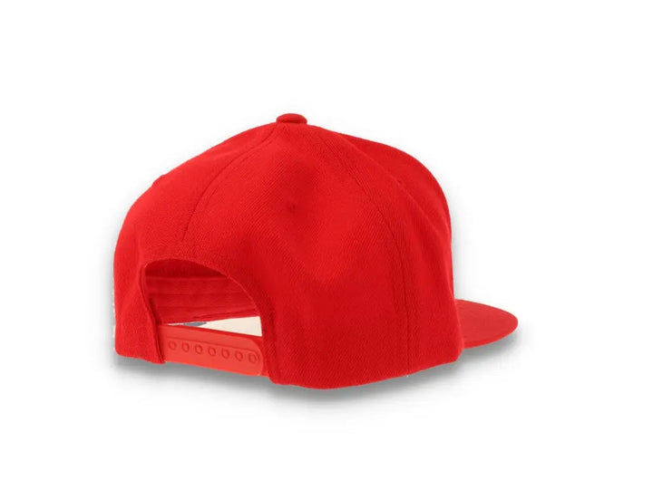 Yupoong Classic Snapback 6089M Red/Red Undervisor - LOKK