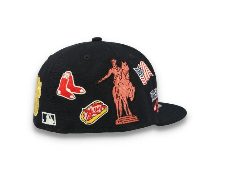 59FIFTY Script Boston Red Sox Dark Navy - LOKK