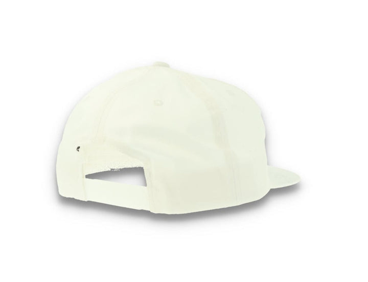 Yupoong 6502 Unstructured 5-Panel Snapback Cap White - LOKK