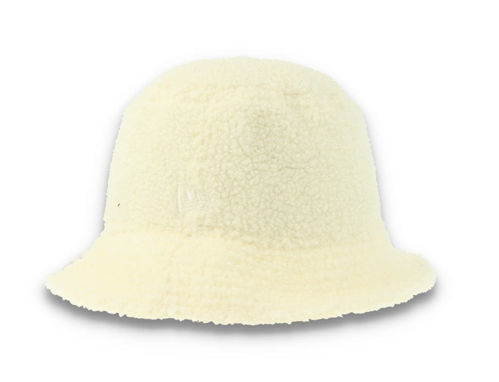 Bucket Hat Womens Borg Off-White - LOKK