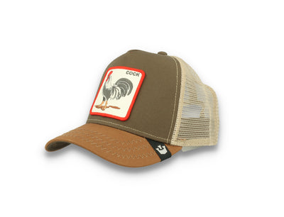 Goorin Trucker Cap Animal Farm The Cock Olive