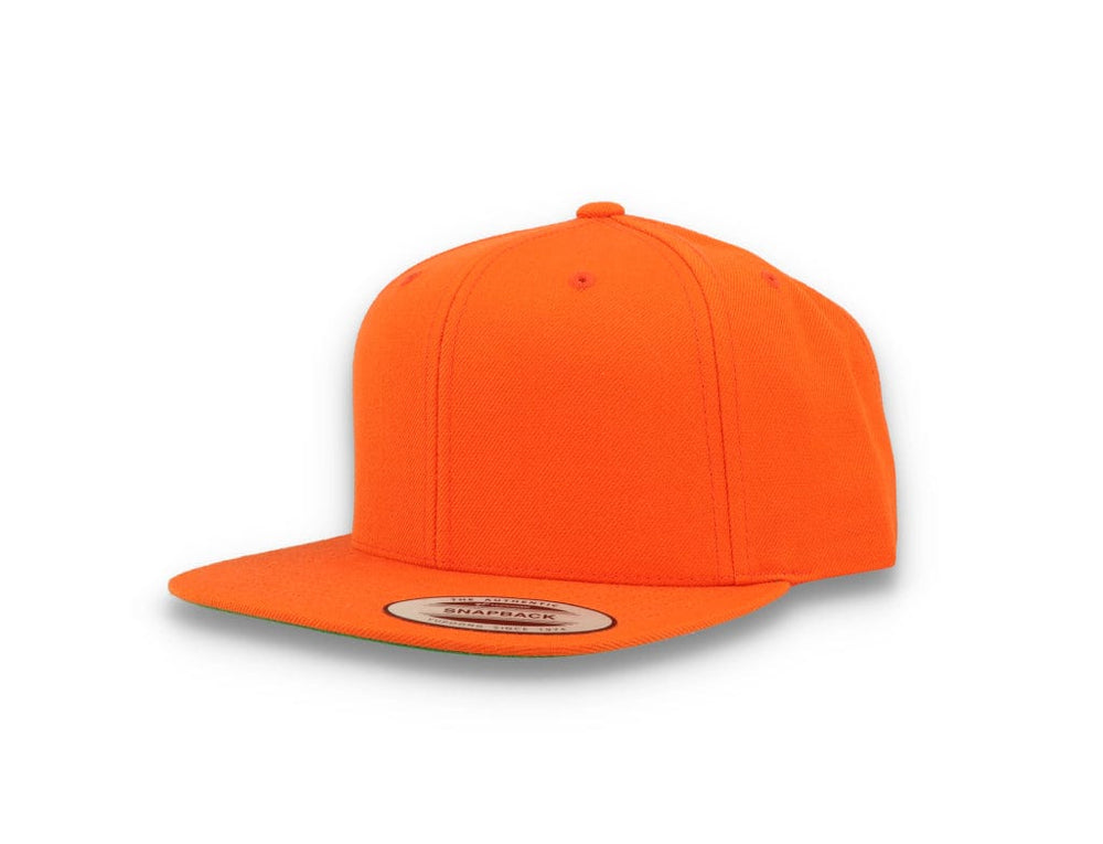 Orange Snapback Cap - Yupoong 6089M - LOKK