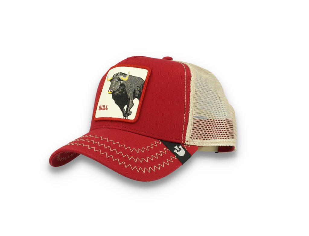 Goorin Trucker Cap  The Bull Red
