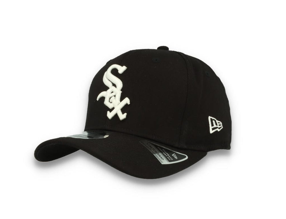 9FIFTY Stretch-Snap MLB Logo Chicago White Sox Black/White - LOKK