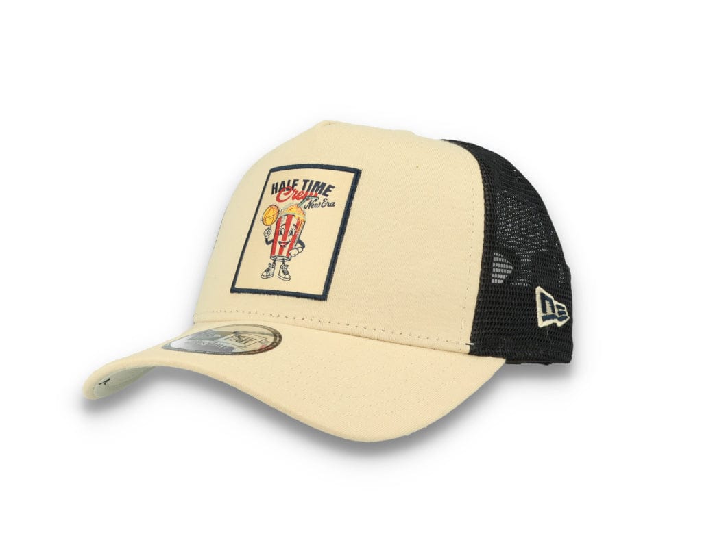 9FORTY A-Frame Trucker Cap Half Time Stone - LOKK