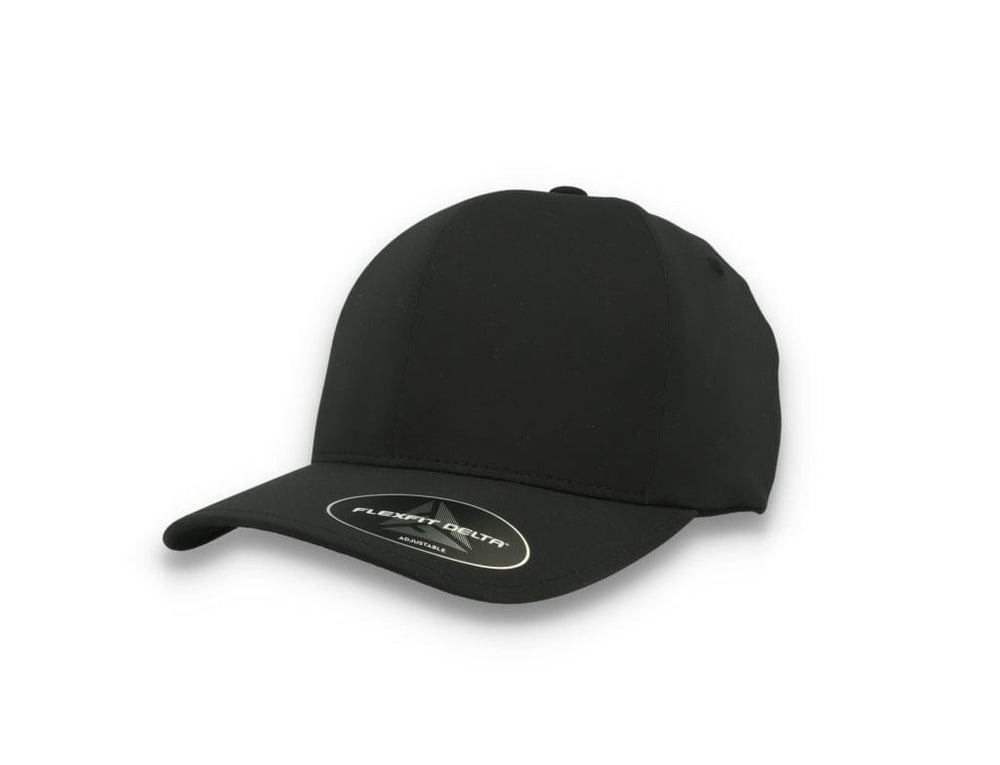 Flexfit Delta Adjustable 180A Black - LOKK