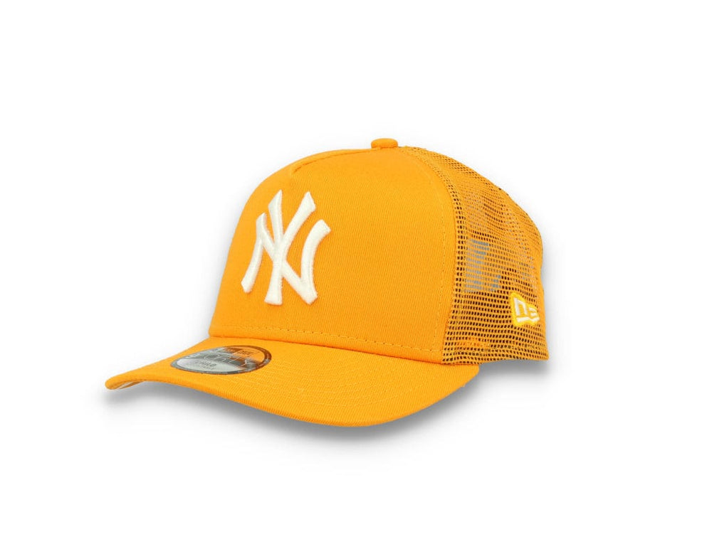 Kids Trucker Cap Tonal Mesh NY Yankees Orange - LOKK