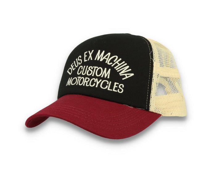 Trucker Cap Deus Canyons Black Combo - LOKK