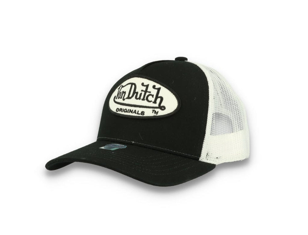Von Dutch Trucker Cap Boston Black/White - LOKK