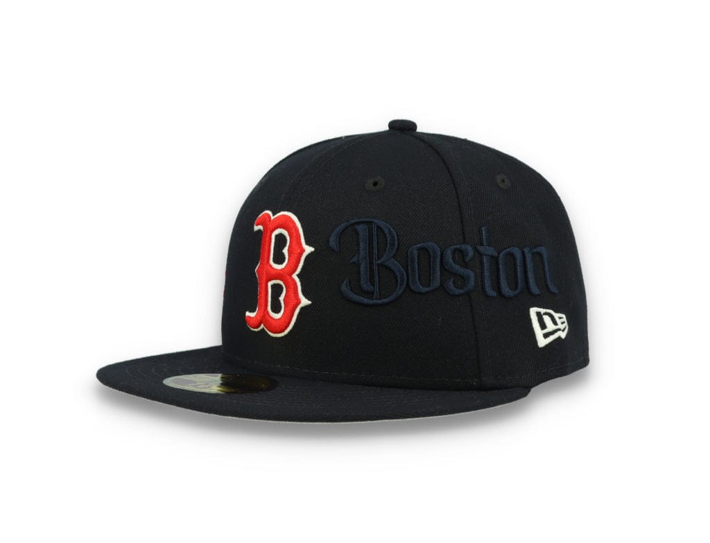 59FIFTY Script Boston Red Sox Dark Navy - LOKK
