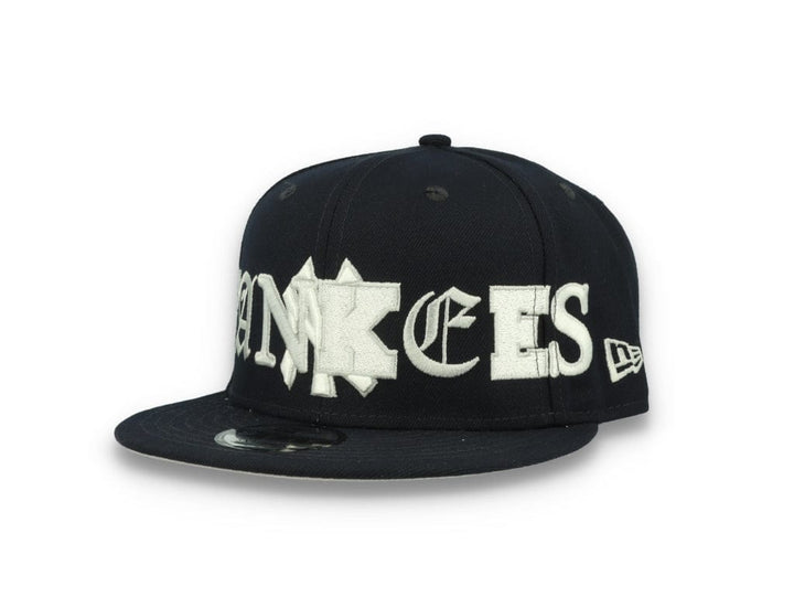 9FIFTY Team Typography NY Yankees Navy - LOKK