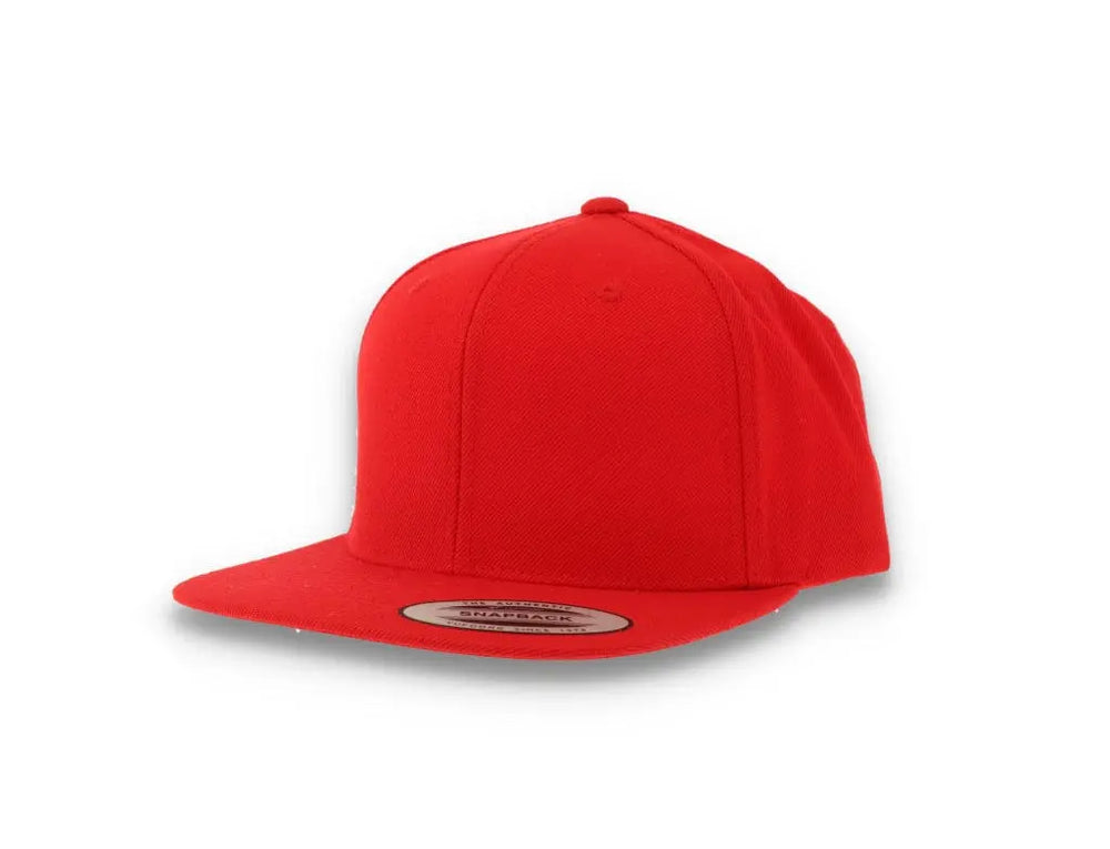 Yupoong Classic Snapback 6089M Red/Red Undervisor - LOKK