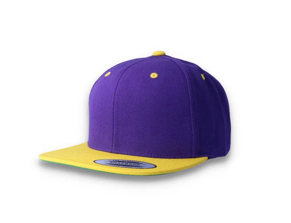 Yupoong Classic Snapback 6089MT Purple/Gold - LOKK