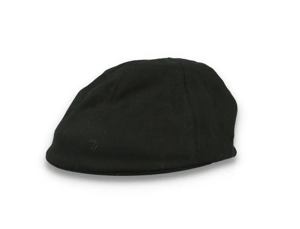 Flexfit Sixpence Black Flat Cap - LOKK