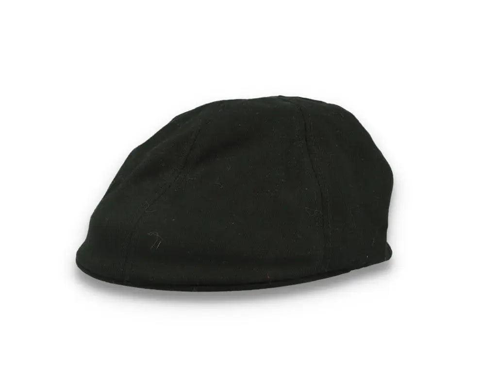 Flexfit Sixpence Black Flat Cap - LOKK