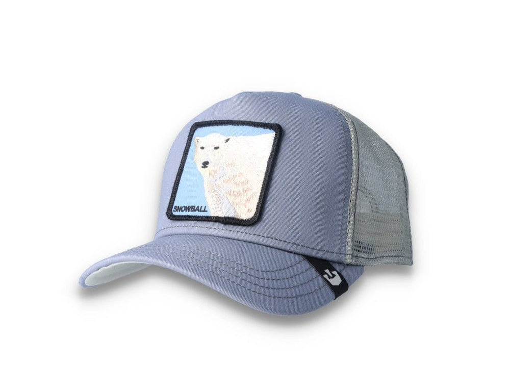 Goorin Trucker Cap Ice Bearrr Grey - LOKK