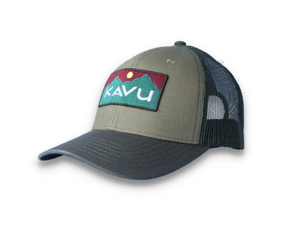 Above Standard Trucker Cap Green Moss - LOKK