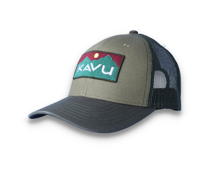 Above Standard Trucker Cap Green Moss - LOKK