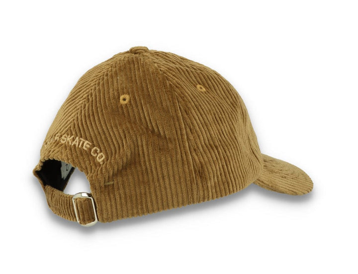 Polar Cord Stroke Logo Cap Brass - LOKK