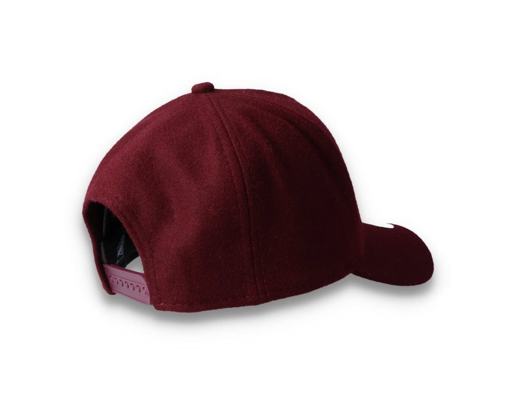 9FORTY A-Frame Melton Wool NY Yankees Maroon - LOKK
