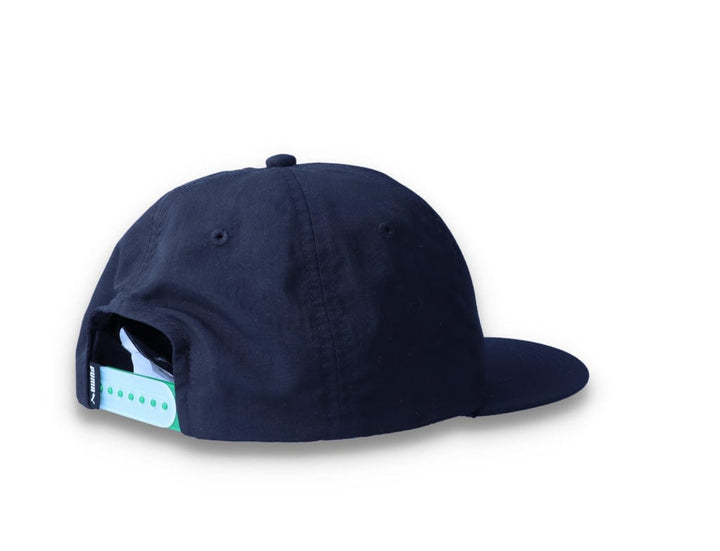 PUMA x BUTTER GOODS Flatbrim Cap Puma Black/Amazon Green - LOKK