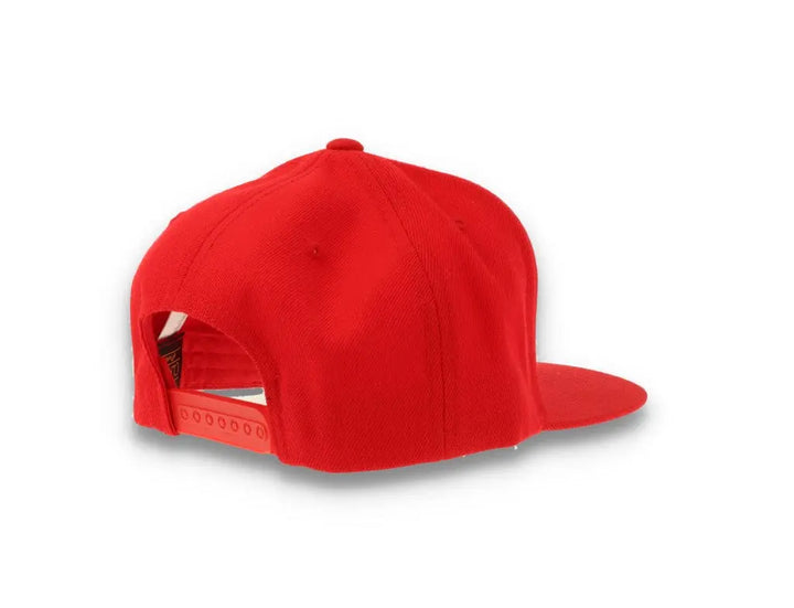 Yupoong Classic Snapback 6089M Red/Red Undervisor - LOKK