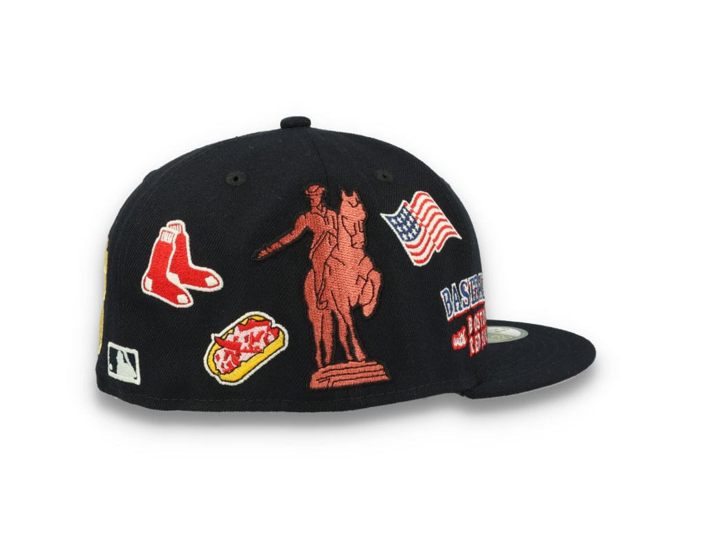 59FIFTY Script Boston Red Sox Dark Navy - LOKK