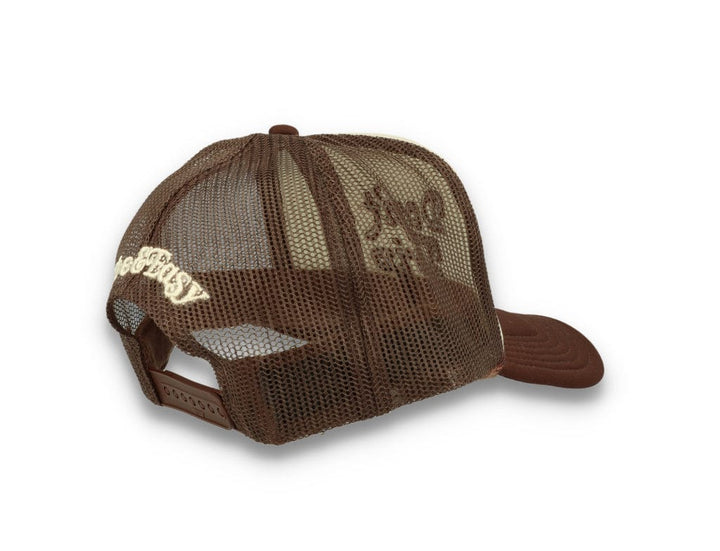 Trucker Cap Free & Easy Don't Trip Tan/Brown - LOKK