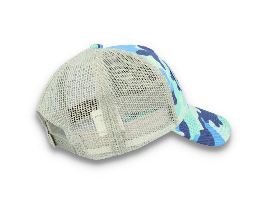Von Dutch Trucker Cap Austin Cotton Twill Blue Camo