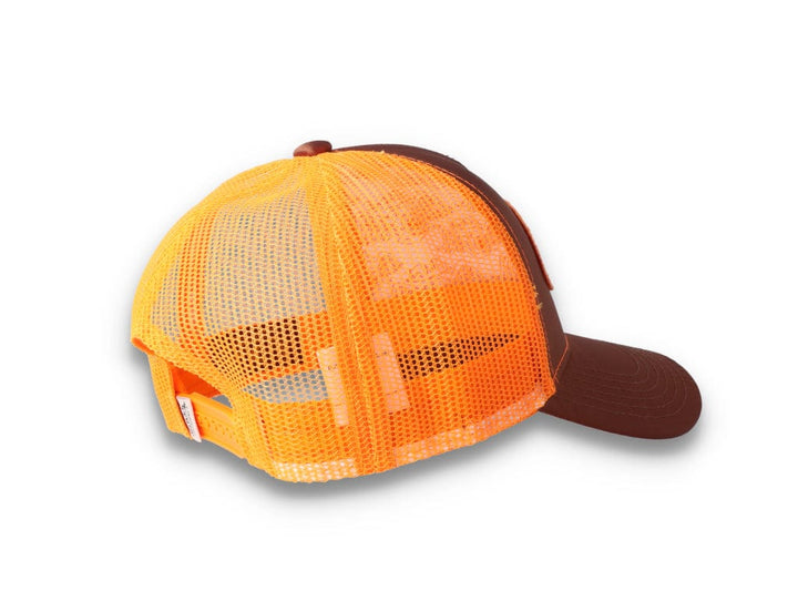 Von Dutch Trucker Cap Satin Brown/Orange - LOKK