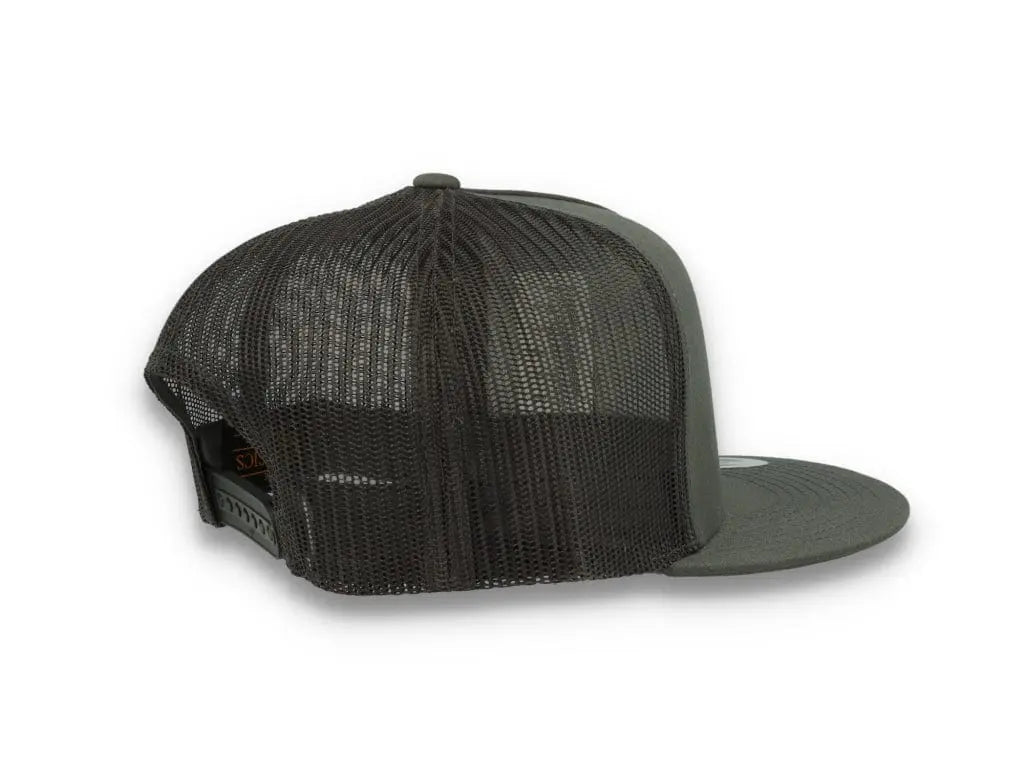 Classic Trucker Cap Dark Grey/Dark Grey - Yupoong 6006 - LOKK