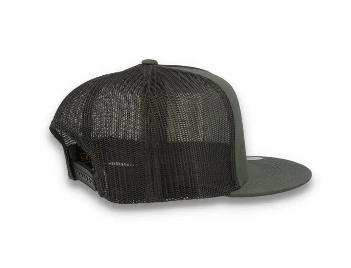 Classic Trucker Cap Dark Grey/Dark Grey - Yupoong 6006 - LOKK