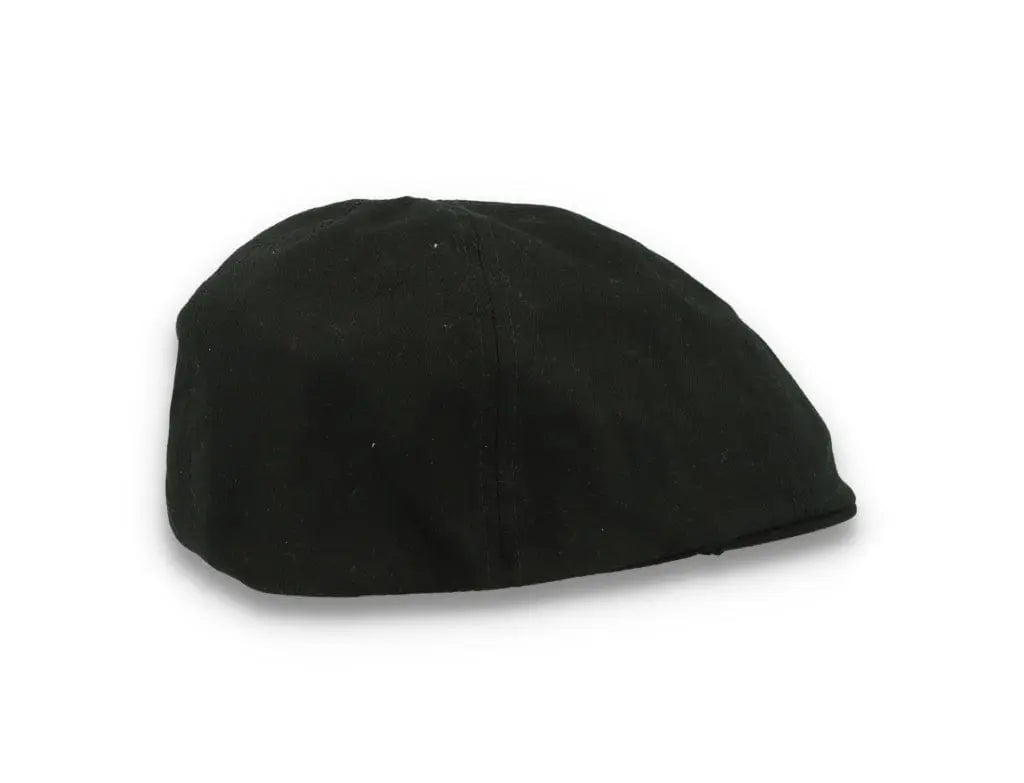 Flexfit Sixpence Black Flat Cap - LOKK