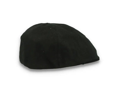 Flexfit Sixpence Black Flat Cap