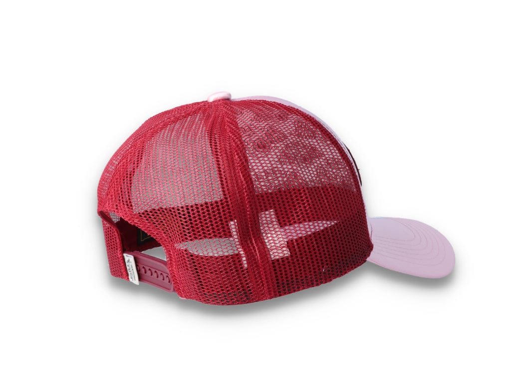 Von Dutch Trucker Cap Satin Pink/Red - LOKK