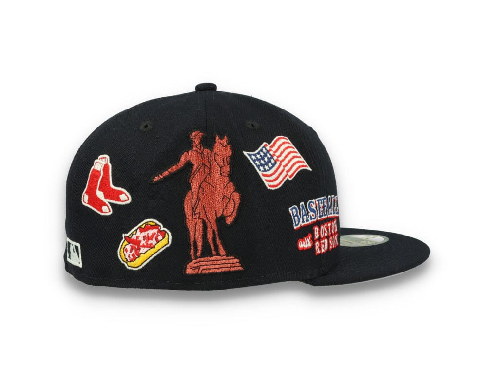 59FIFTY Script Boston Red Sox Dark Navy - LOKK