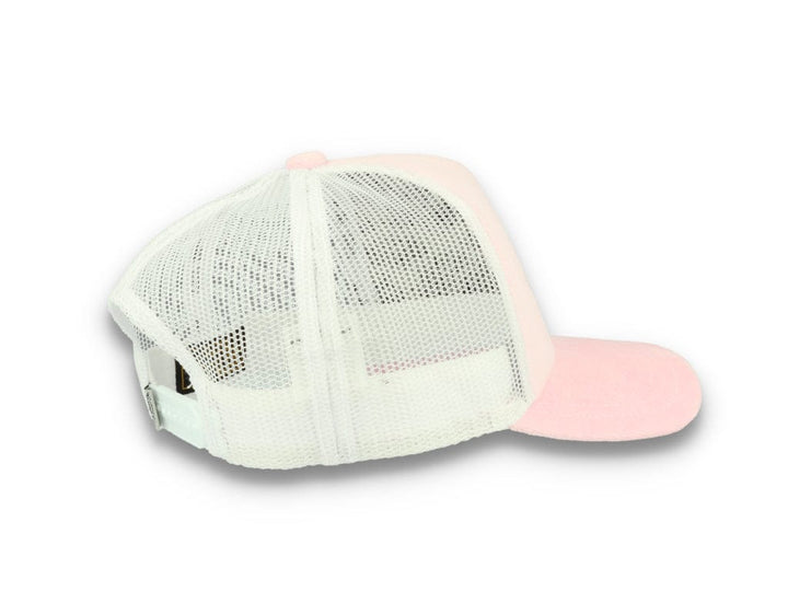 Trucker Cap Von Dutch Miami Velvet Light Pink/White - LOKK
