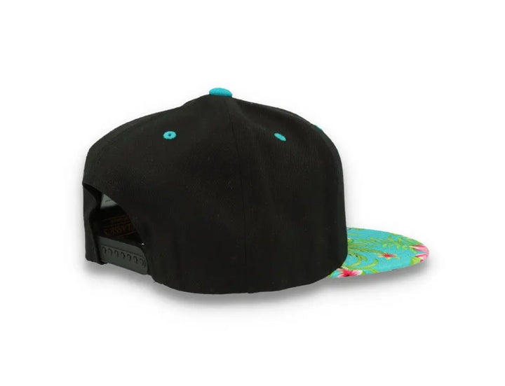 Yupoong Snapback Hawaii 6089HW Black/Aqua - LOKK