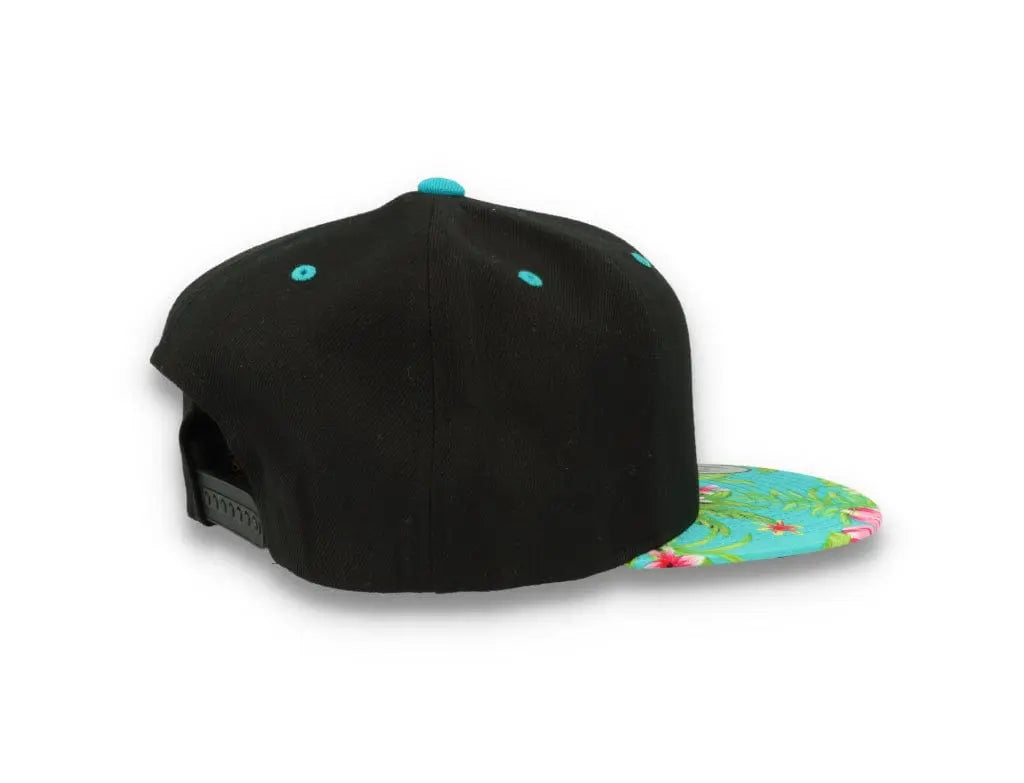 Yupoong Snapback Hawaii 6089HW Black/Aqua - LOKK