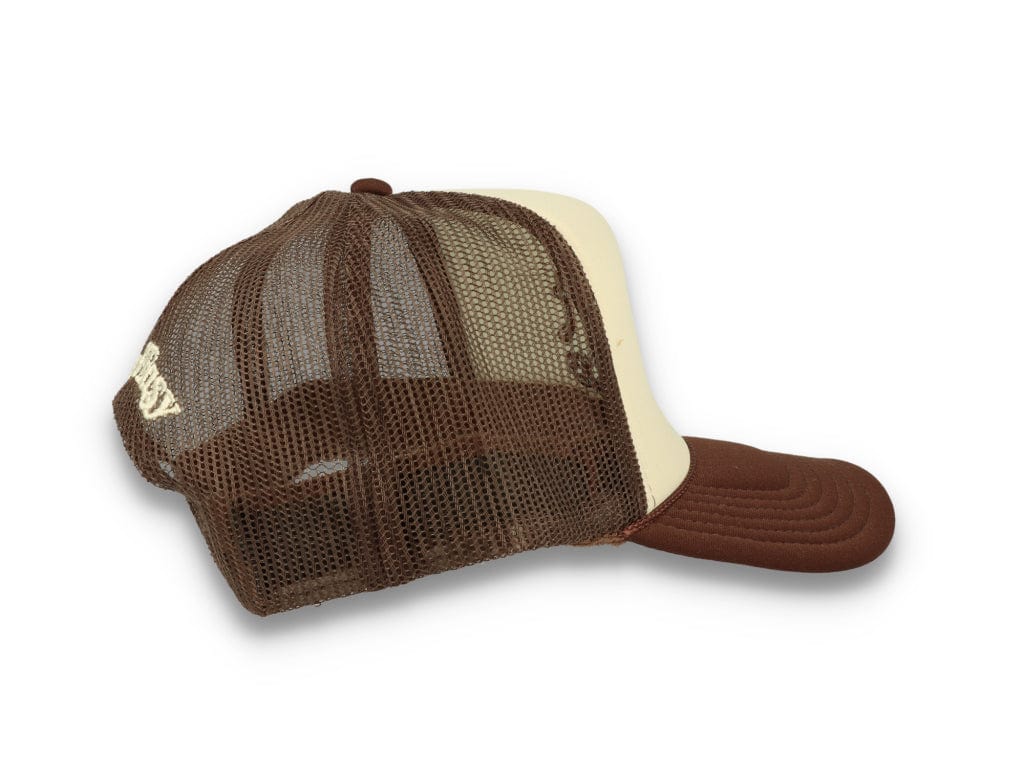 Trucker Cap Free & Easy Don't Trip Tan/Brown - LOKK