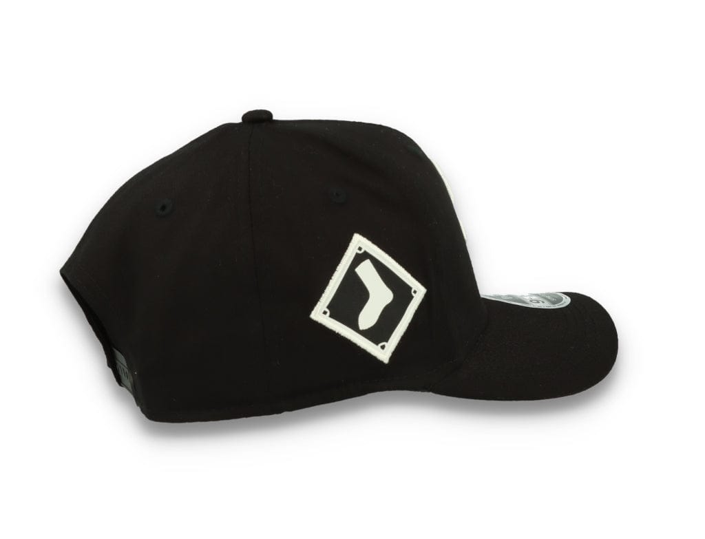 9FIFTY Stretch-Snap MLB Logo Chicago White Sox Black/White - LOKK