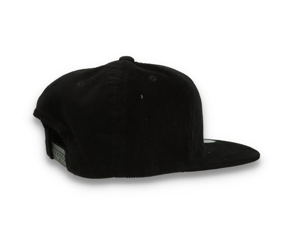 Yupoong 6508 Premium Corduroy Snapback Black - LOKK