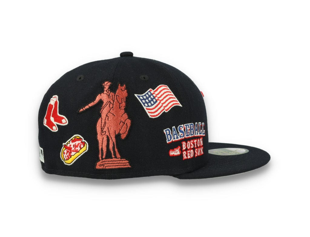 59FIFTY Script Boston Red Sox Dark Navy - LOKK