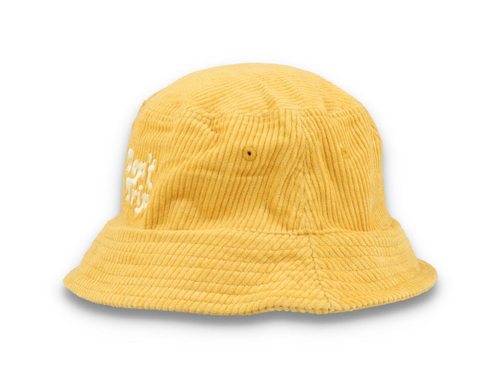 Bucket Hat Gold Free & Easy Don't Trip Fat Corduroy - LOKK