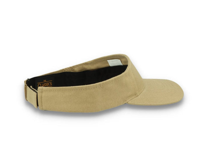 Sun Visor Curved Khaki - Yupoong 8888 - LOKK