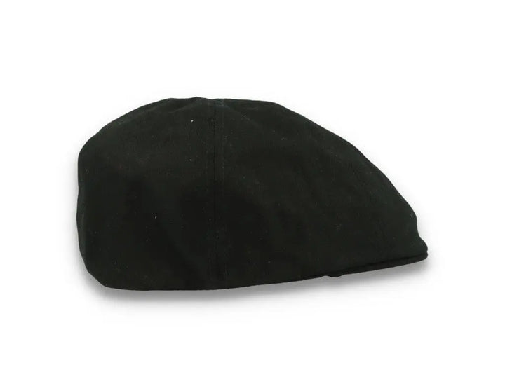 Flexfit Sixpence Black Flat Cap - LOKK