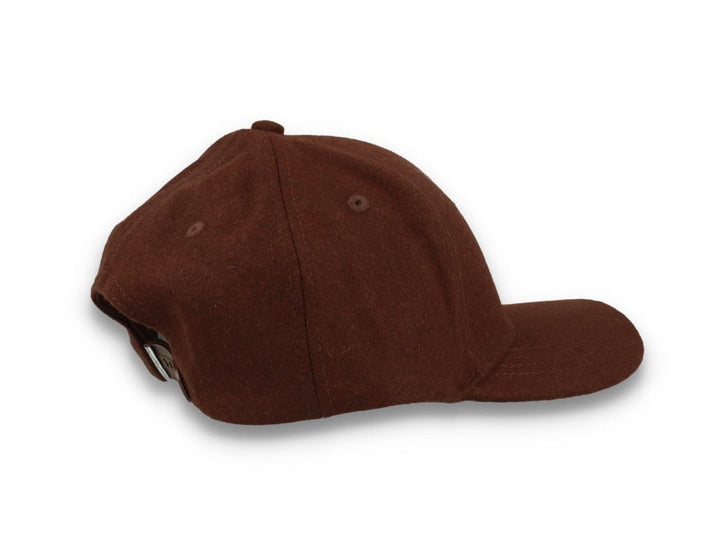 Wool II Baseball Cap Coffee Brown/Ivory - LOKK