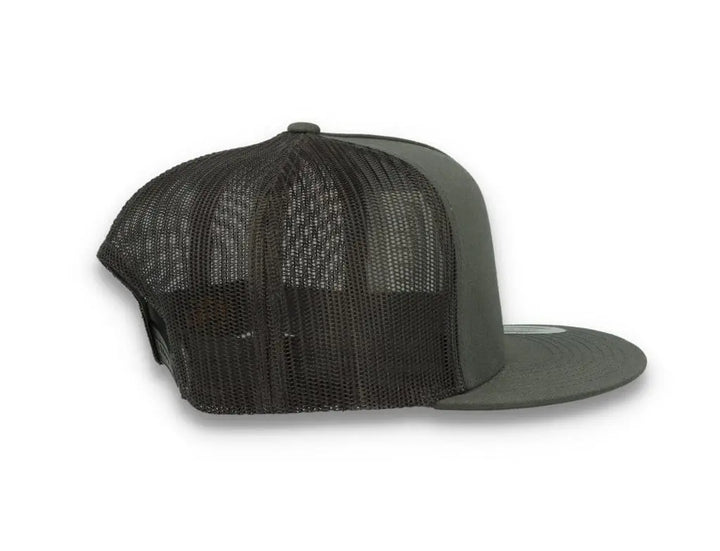 Classic Trucker Cap Dark Grey/Dark Grey - Yupoong 6006 - LOKK