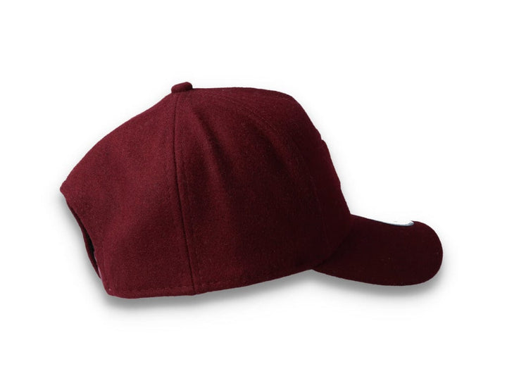 9FORTY A-Frame Melton Wool NY Yankees Maroon - LOKK